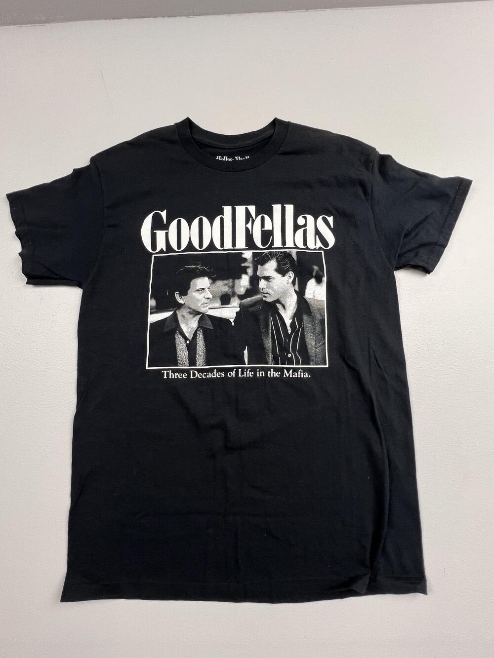 Ripple Junction Shirt Mens Medium Black Goodfellas Movie Graphic Tee Mafia